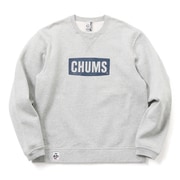 チャムスロゴクルートップ CHUMS Logo Crew Top CH00-1416 G050 H/Gray x Navy Mサイズ [アウトドア スウェット メンズ]
