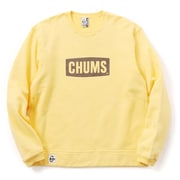 チャムスロゴクルートップ CHUMS Logo Crew Top CH00-1416 Y043 Banana Lサイズ [アウトドア スウェット メンズ]
