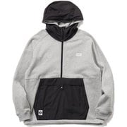 チャムスロゴナイロンコンビフーディ CHUMS Logo Nylon Combi Hoodie CH00-1402 G005 H/Gray Mサイズ [アウトドア パーカー メンズ]