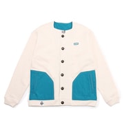 チャムスロゴナイロンコンビカーディガン CHUMS Logo Nylon Combi Cardigan CH00-1403 W003 H/Natural Mサイズ [アウトドア スウェット メンズ]