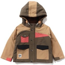 キッズキャンピングボアパーカー Kid's Camping Boa Parka CH24-1052 C074 Khaki Crazy KMサイズ [アウトドア トップス キッズ]