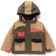 キッズキャンピングボアパーカー Kid's Camping Boa Parka CH24-1052 C074 Khaki Crazy KMサイズ [アウトドア トップス キッズ]