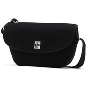 ラウンドフラップショルダーバッグスウェット Round Flap Shoulder Bag Sweat CH60-3601 K001 Black [アウトドア ショルダーバッグ]