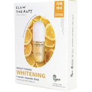 Slow Therapy カプセルアンプルマスク/ブライトニング（雪肌）25ml x 10枚入り [シートマスク]
