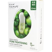 Slow Therapy カプセルアンプルマスク/グリーントマト 毛穴タイトニング（毛穴）25ml x 10枚入り [シートマスク]
