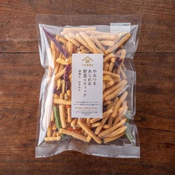 やみつきあられ＆野菜スティック 詰め替えおかわり 200g