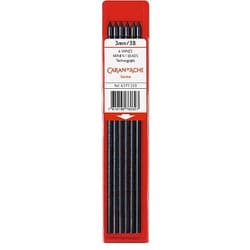 フィックスペンシル用替え芯 6377-353 3mm 3B 6本入り 6377-353