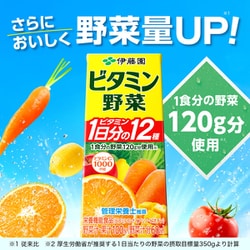 ヨドバシ.com - 伊藤園 ビタミン野菜 紙パック 200ml×24本 [野菜果実