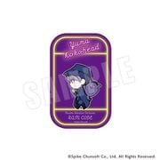 超探偵事件簿 レインコード きゃらまーち スクエアカンバッジ 01. ユーマ ココヘッド [キャラクターグッズ]