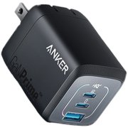 USB充電器 Anker Prime Wall Charger 67W USB-C×2/USB-A×1 ActiveShield 2.0搭載 GaNPrime採用 3台同時充電可能 ブラック A2669N11