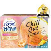HERS バスラボ W保湿 Chill Out Time 12錠入 [医薬部外品 薬用 入浴剤 炭酸 スキンケア 保湿 ヒアルロン酸 ホホバオイル 錠剤]