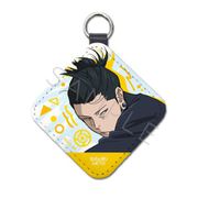 SYNC-JUKGLC-YB 呪術廻戦 -懐玉・玉折- レザーチャーム 夏油傑 [キャラクターグッズ]