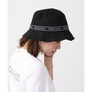CECILCGS2339HTロゴラインバケットハットBK [ロゴラインバケットハット]
