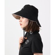 CECILCGS2340HTリバーシブルロングバケットハットBK×BE [リバーシブルロングバケットハット]