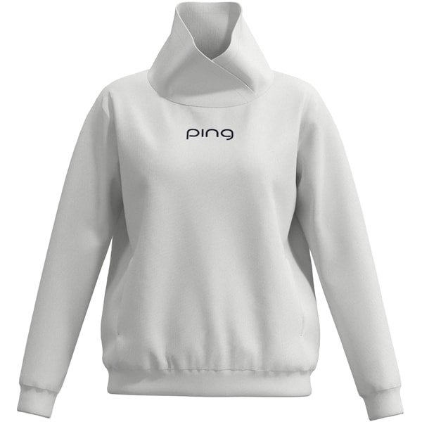 ピンアパレル PING APPAREL622-3241902-030-S [23FW ハイネックプルオーバー レディース Sサイズ ホワイト]Ω