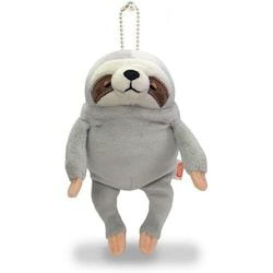 MONK-0088G もちシリーズ ぬいぐるみ mini もちなまけ グレー [キャラクターグッズ]