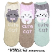 EQ068R000Z23 [キャラクターソックス ねこ切替cute cat]