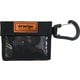 パスケース-ヨコ PASS CASE-YOKO カラビナ付き チケットホルダー パスケース BLACK #201249