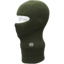 二ットバラクラバ KNIT BALACLAVA #090255 OLIVE [バラクラバ]