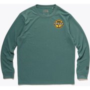 ハードウェアロゴグラフィックロングスリーブT Hardwear Logo Graphic Long Sleeve T OE0180 329 Tranquil Teal Mサイズ [アウトドア カットソー メンズ]