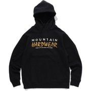 90s ロゴフレームプルオーバーフーディ 90s MHW Logo Pullover Hoody OM0039 010 Black Lサイズ [アウトドア スウェット メンズ]