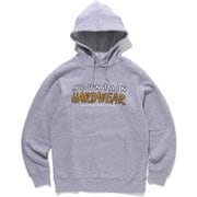 90s ロゴフレームプルオーバーフーディ 90s MHW Logo Pullover Hoody OM0039 057 Hardwear Grey Heather Mサイズ [アウトドア スウェット メンズ]