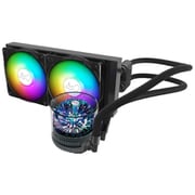 ARGBファン搭載、LGA1700対応水冷クーラー LC-NR24