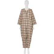 竹虎 フドーねまきA 厚手 M チェックベージュ 107093