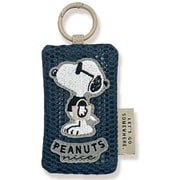 キャラクターグッズ SPCQ-268 PEANUTS カラビナ付きミニポーチ ネイビー アウトドア スヌーピー