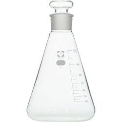 010330-01000A [SIBATA 共栓三角フラスコ 1L 10入]