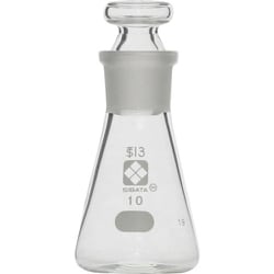 010330-010A [SIBATA 共栓三角フラスコ 10mL 6入]