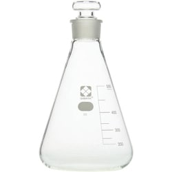 010330-0500A [SIBATA 共栓三角フラスコ 500mL 10入]