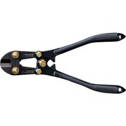 02868 [DOGYU アルミボルトクリッパー 曲がりハンドル（受注生産品）刃部調整済210mmブラックゴールド]