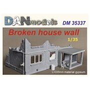DAN35337 1/35 ウクライナの家&玄関ポーチ ダメージver.
