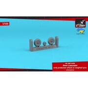 AMRAW14409 1/144 アブロ ランカスター初期型 自重変形ホイール [プラモデル用パーツ]