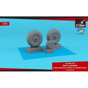 AMRAW72429 1/72 アブロ ランカスター初期型 自重変形ホイール [プラモデル用パーツ]