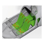 PLR48R021 1/48 サーブ 105/SK60 4座型改造パーツセット （パイロットレプリカ用） [プラモデル用パーツ]