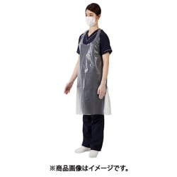 076384 [竹虎 竹虎ビニールエプロン 袖なし L]