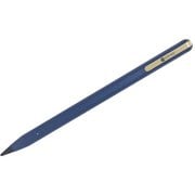 iPad専用タッチペン ネイビー 高感度 パームリジェクション 傾きセンサー スライド式充電ポート機能 STP-A02/NV