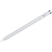 iPad専用タッチペン ホワイト 高感度 パームリジェクション 傾きセンサー スライド式充電ポート機能 STP-A02/WH