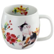 花猫 マグカップ レッド 13388