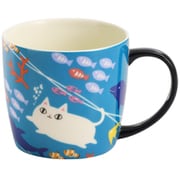 カラフル猫3兄弟 マグカップ Fish 23233