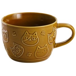 猫3兄弟 レリーフマグ 飴 23219