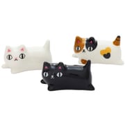 23119 [寝そべり箸置3個セット 猫3兄弟]