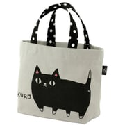 13273 [トートバッグ小 猫3兄弟 kuro]
