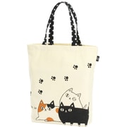 13598 [トートバッグ大 猫3兄弟 三匹]
