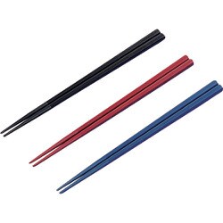 210878 [蝶プラ 金剛箸 20.5cm（バラ）レッド]