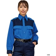 2720-M [岡潮 警備シャツ2720（秋冬）ユニセックス M]