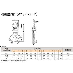 ヨドバシ.com - 大洋製器工業 TAIYO 4WRVHS1.6TX1.5 [大洋 4本吊