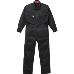 6900-006-M [つなぎ服 ブラック M]